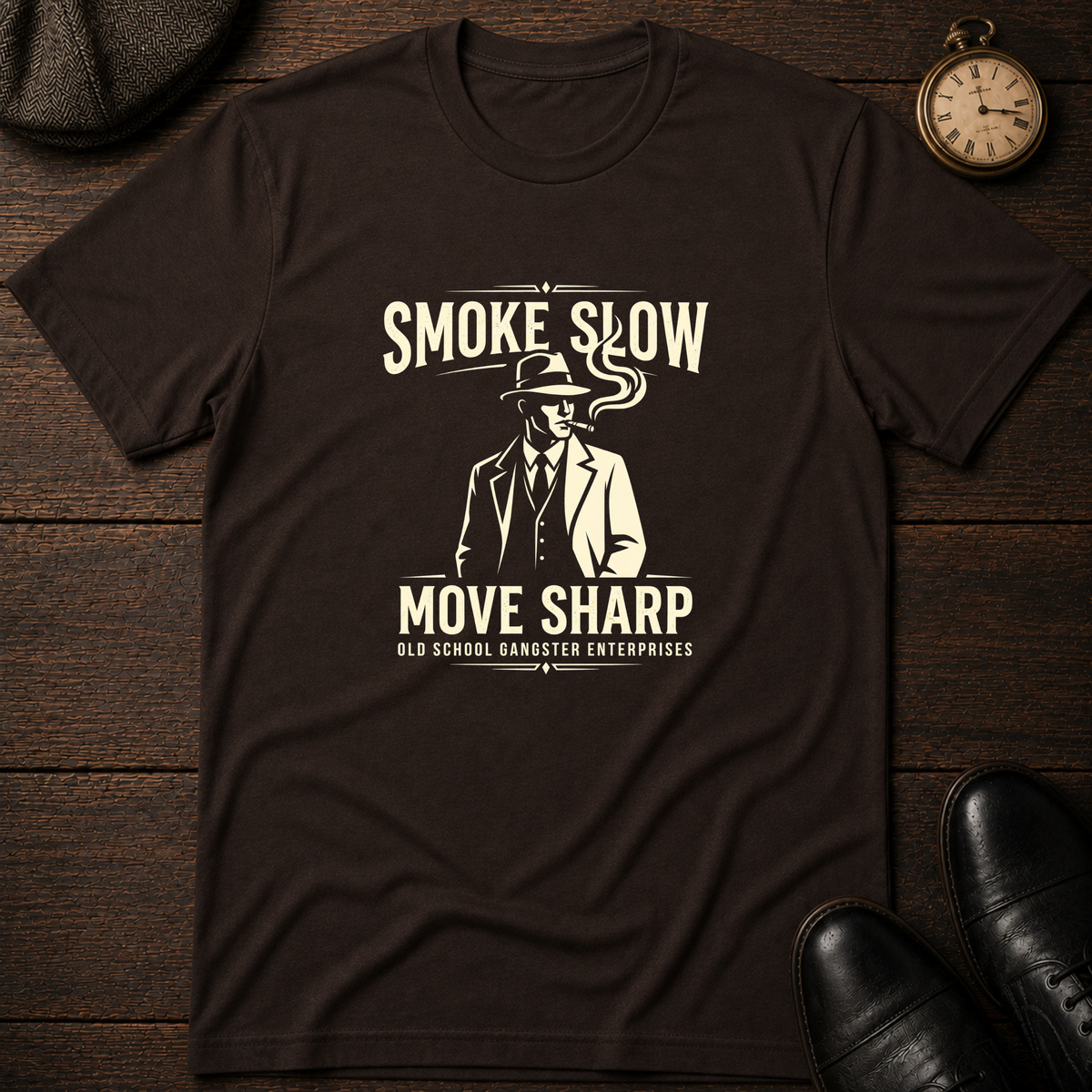 Smoke Slow Move Sharp T-Shirt