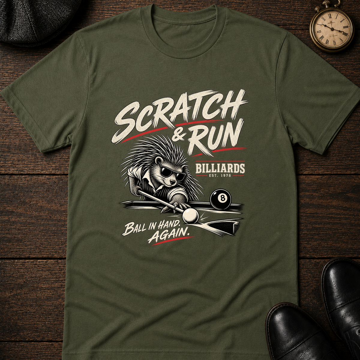 Scratch and Run T-Shirt