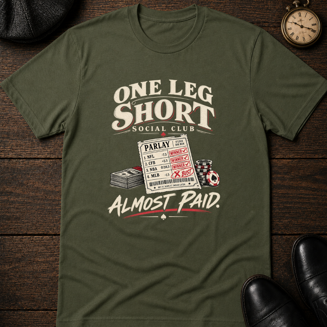 One Leg Short T-Shirt