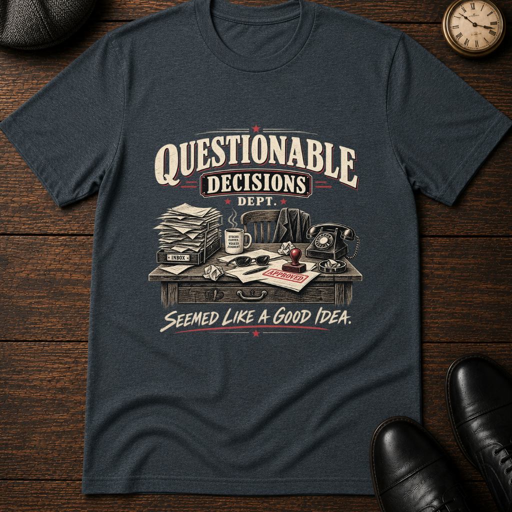 Questionable Decisions Dept T-Shirt