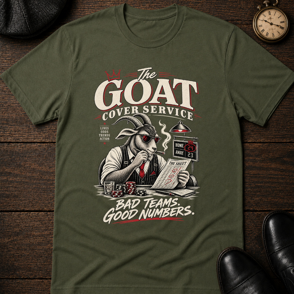 The Goat Cover Service T-Shirt