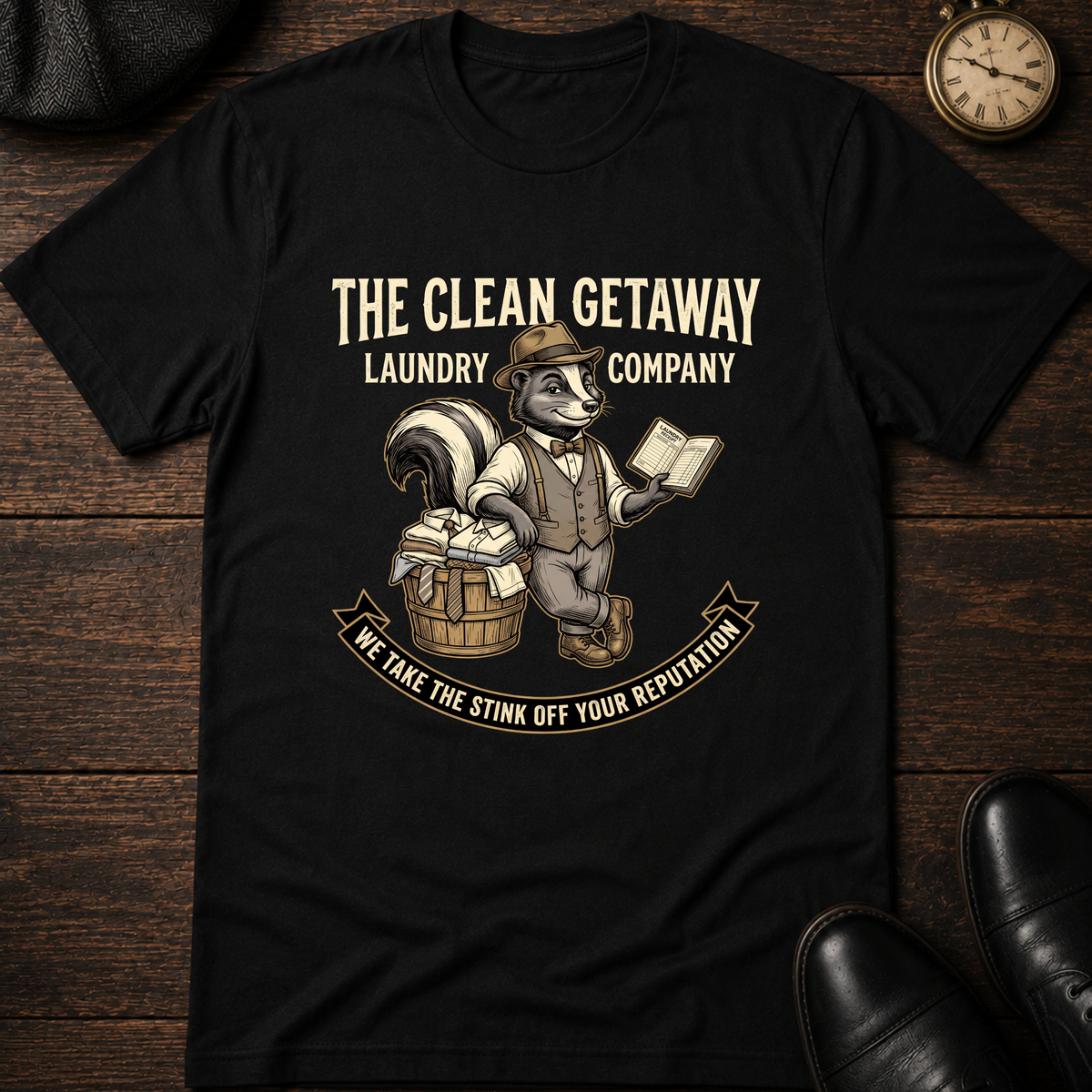 The Clean Getaway T-Shirt