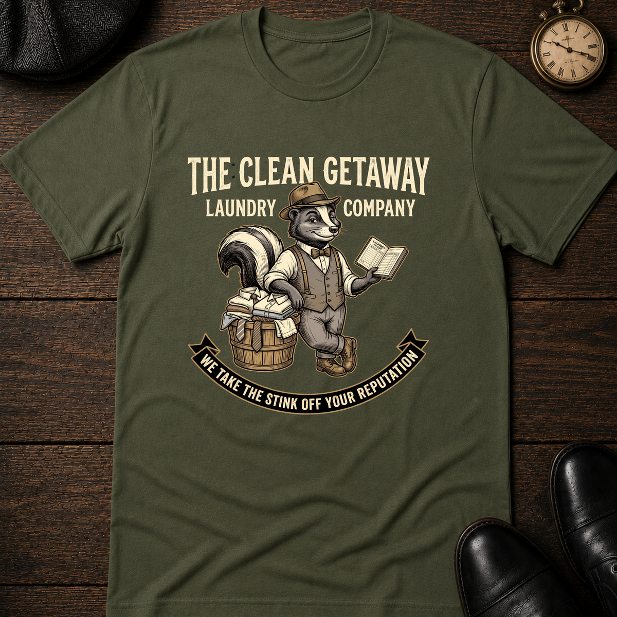The Clean Getaway T-Shirt