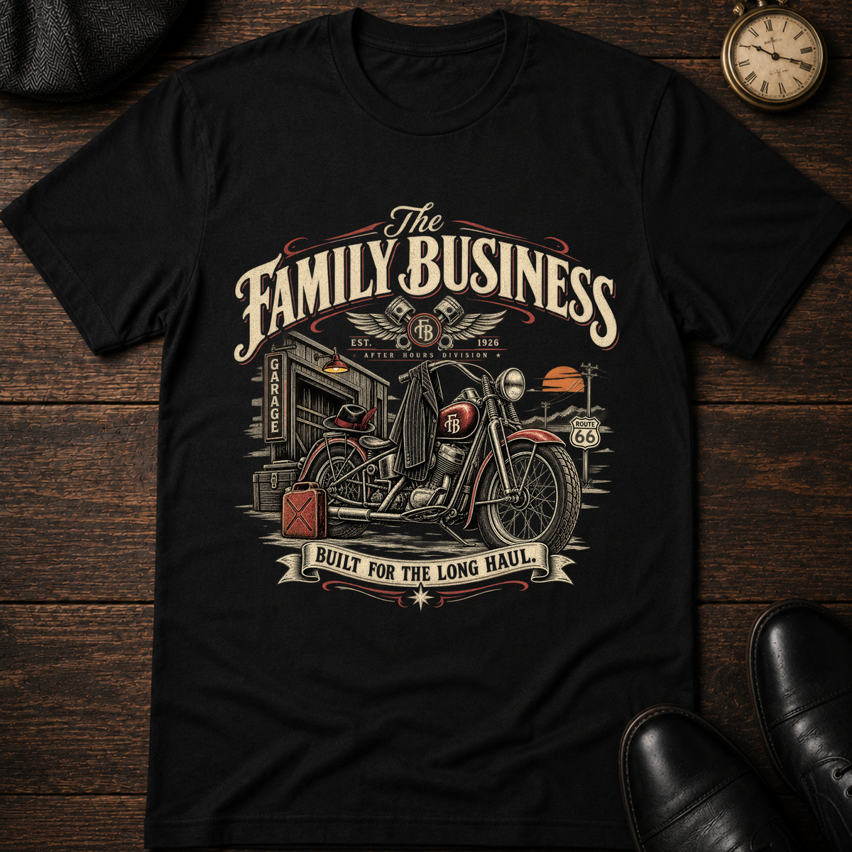 Family Business Motorcycle T-Shirt