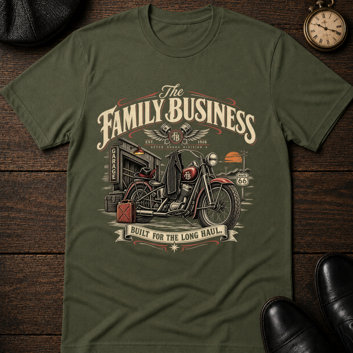 Family Business Motorcycle T-Shirt