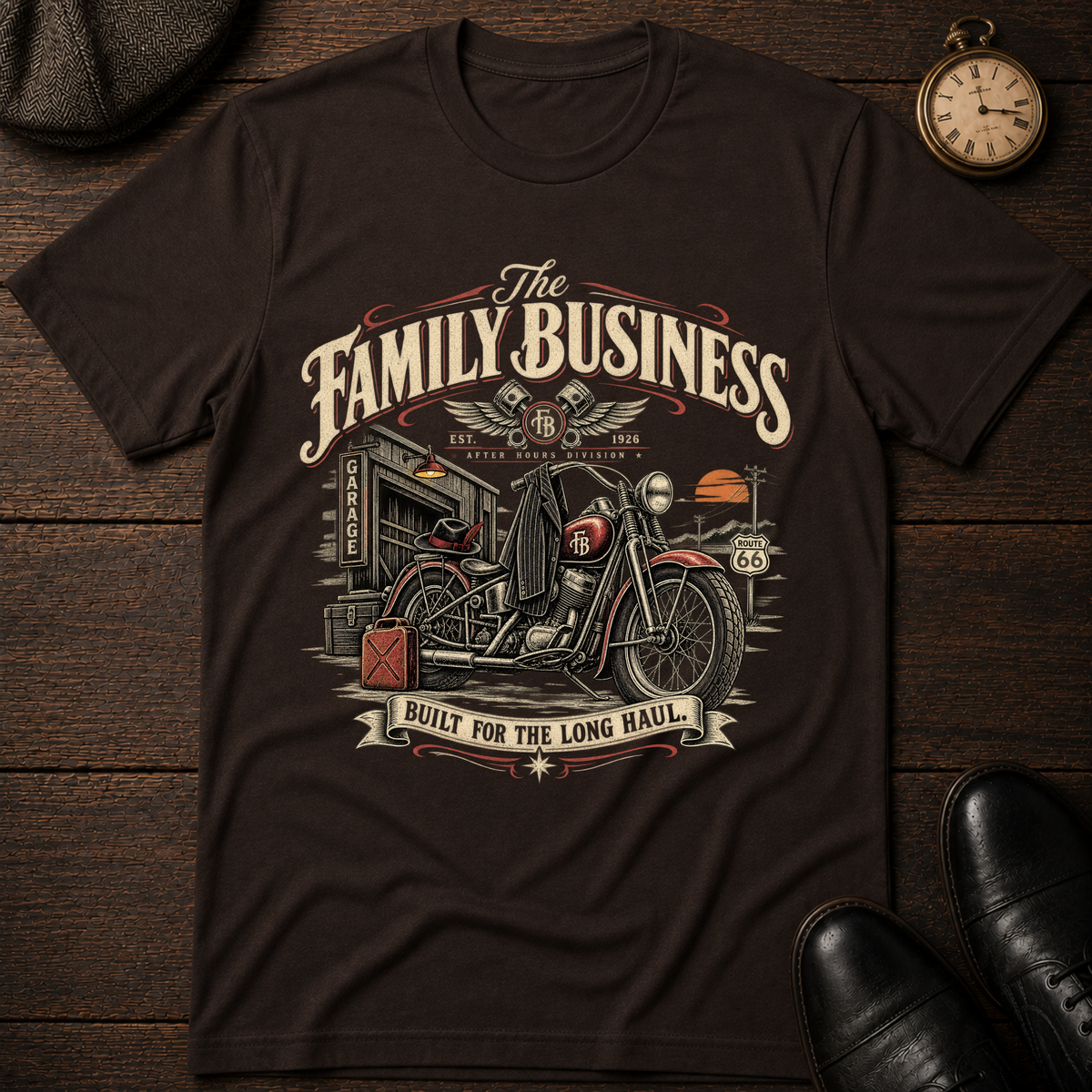 Family Business Motorcycle T-Shirt