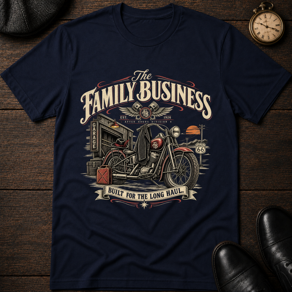 Family Business Motorcycle T-Shirt
