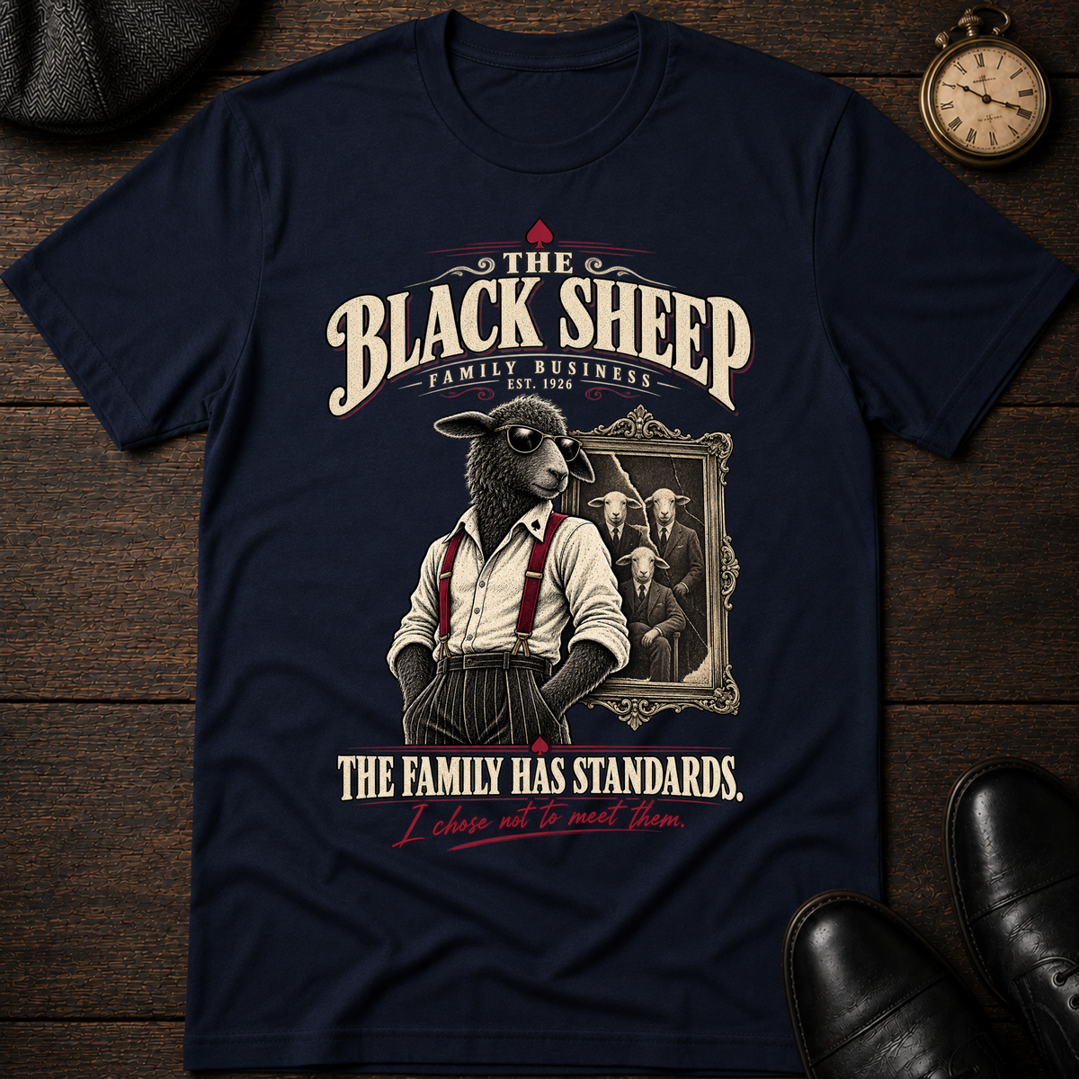 The Black Sheep Family Business T-Shirt