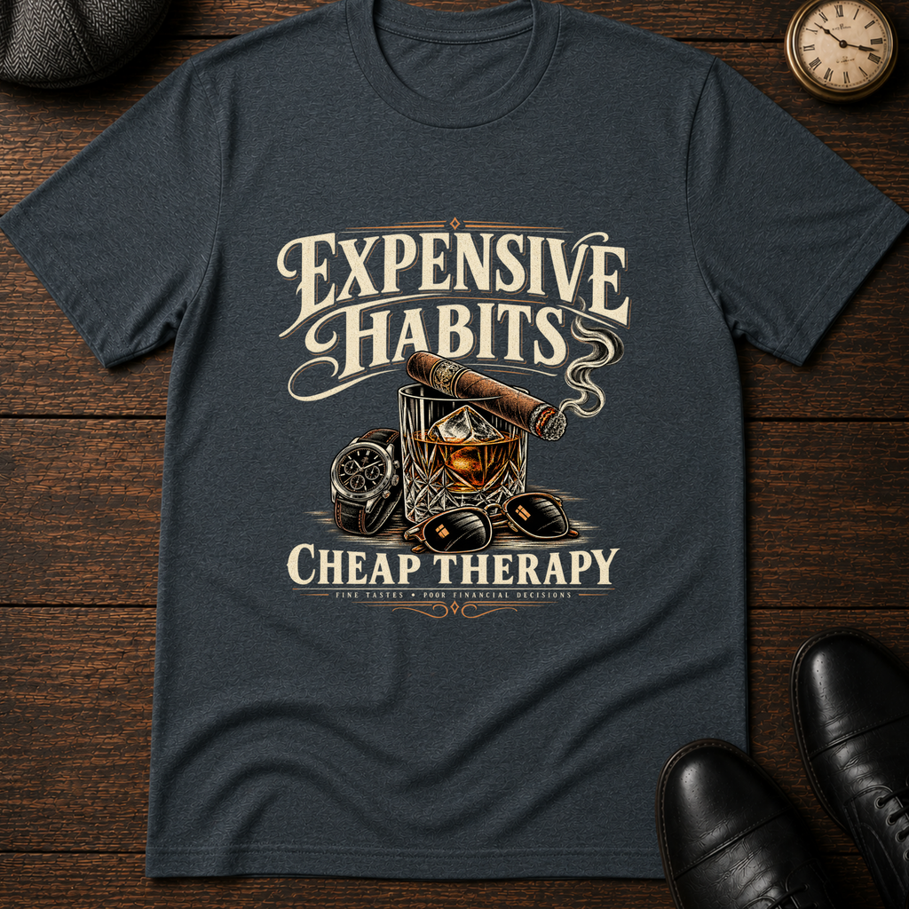 Expensive Habits Cheap Therapy T-Shirt