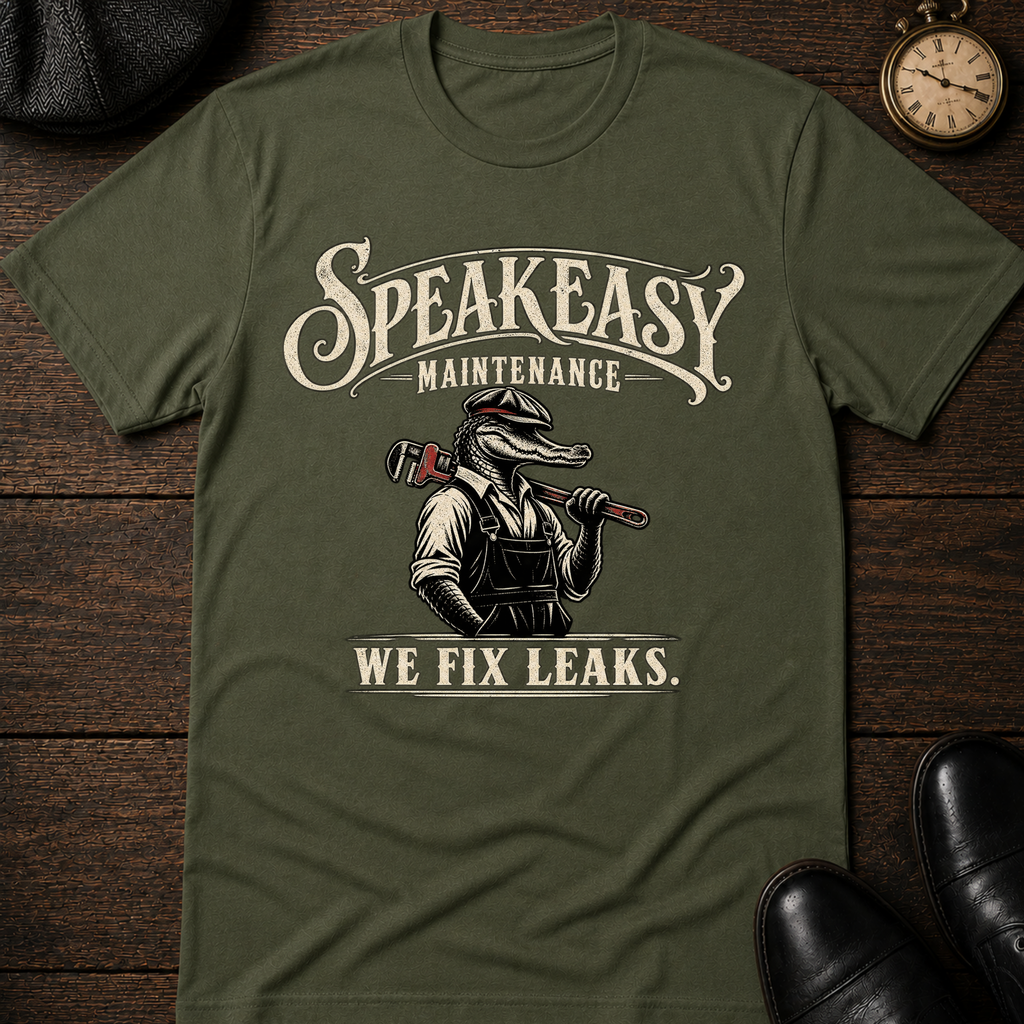Speakeasy Maintenance T-Shirt