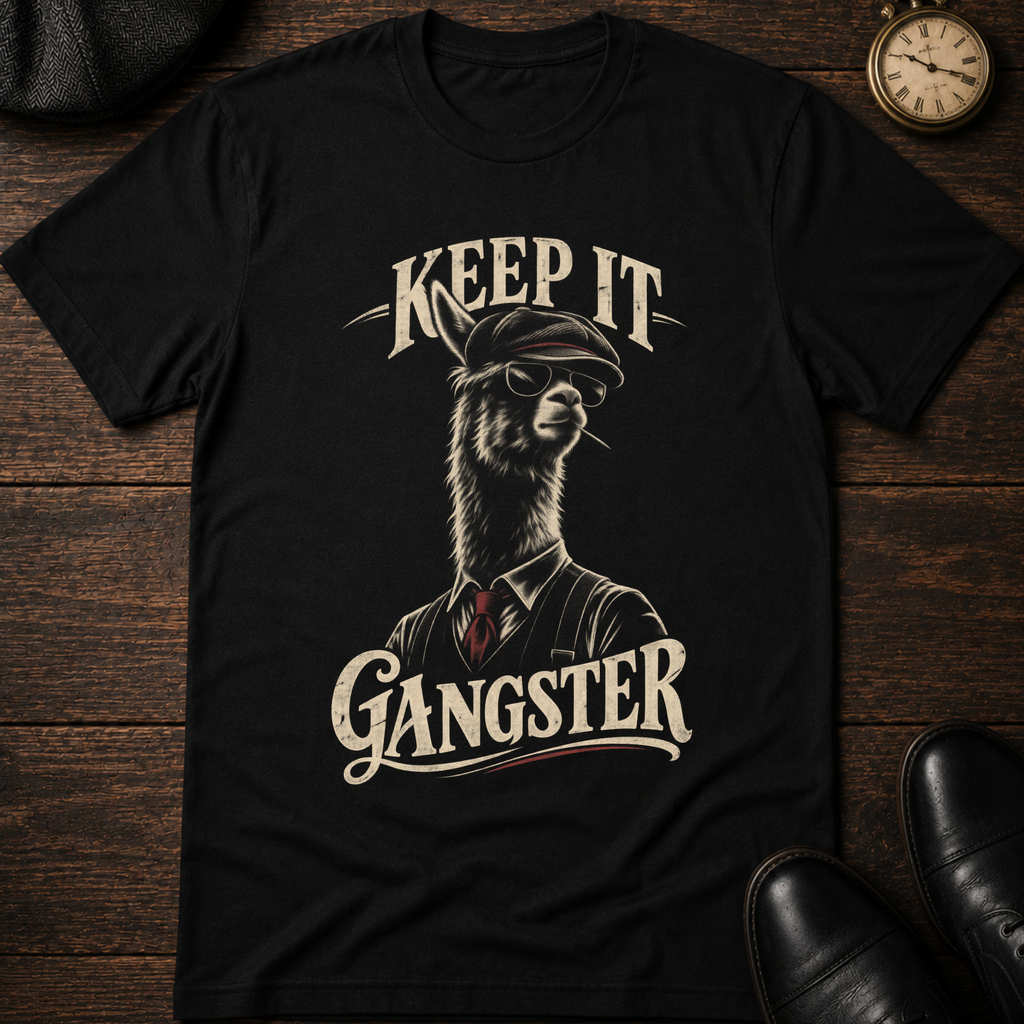 Keep It Gangster Alpaca T-Shirt