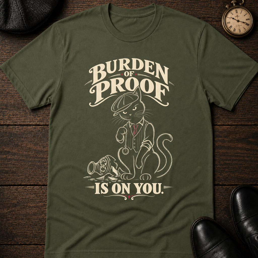 Burden of Proof T-Shirt