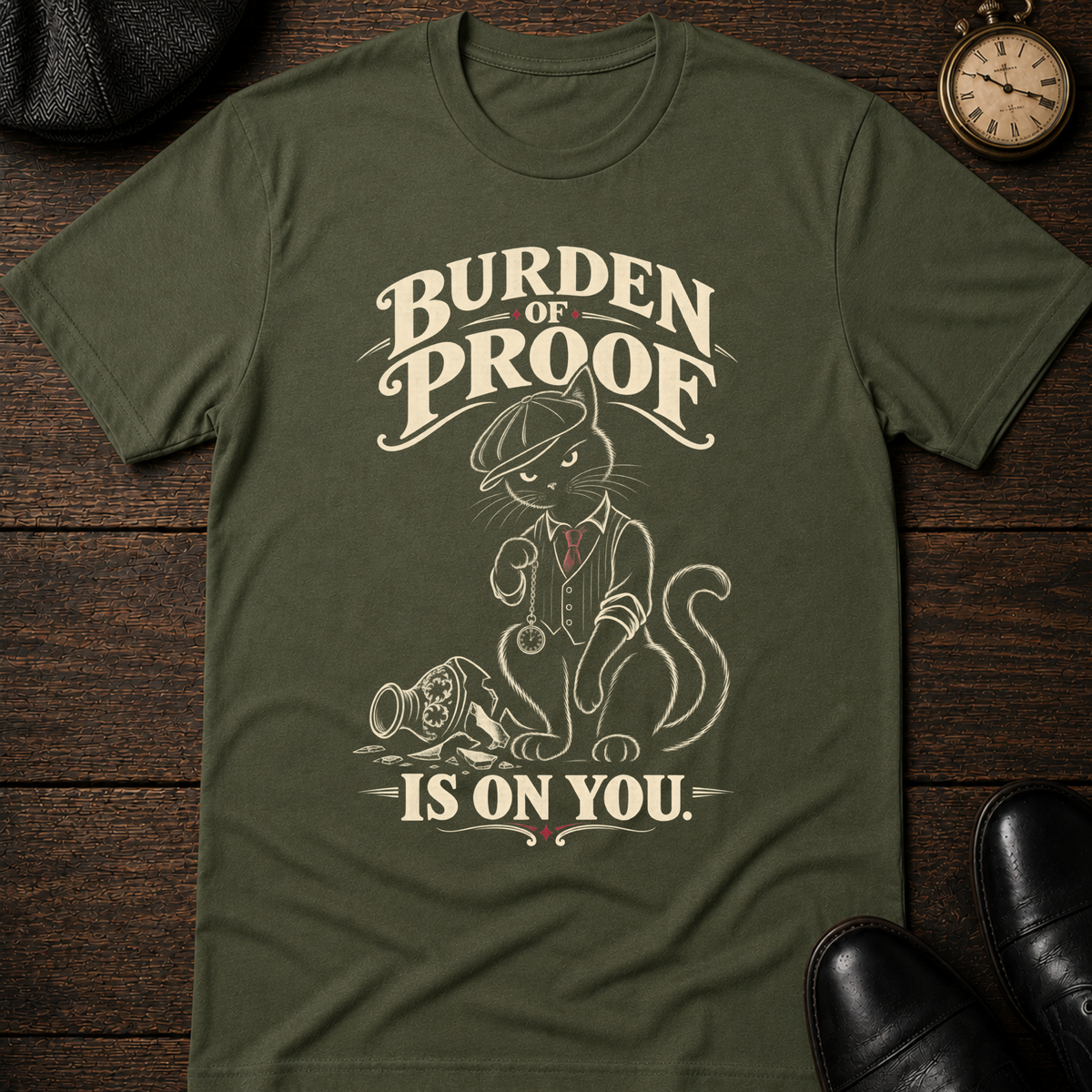 Burden of Proof T-Shirt