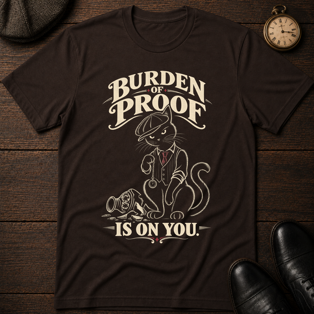Burden of Proof T-Shirt