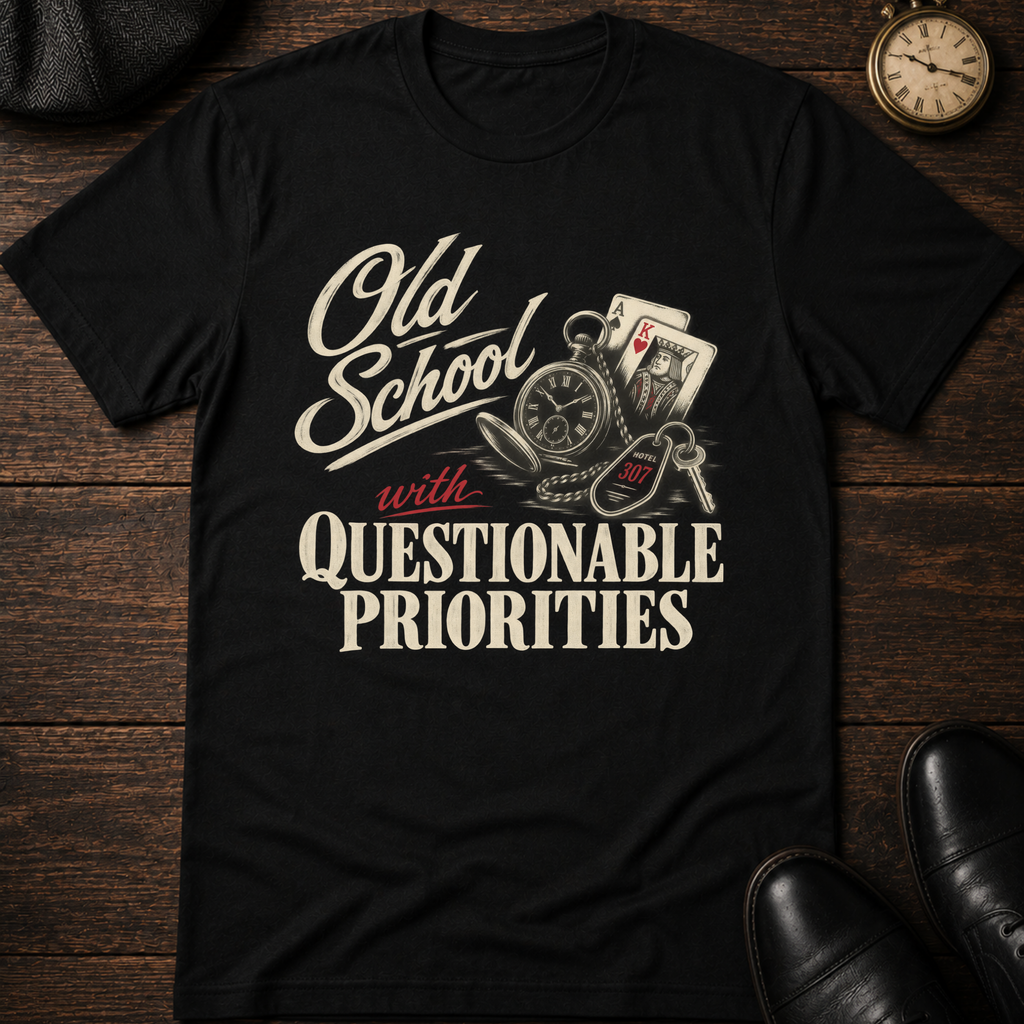 Questionable Priorities T-Shirt