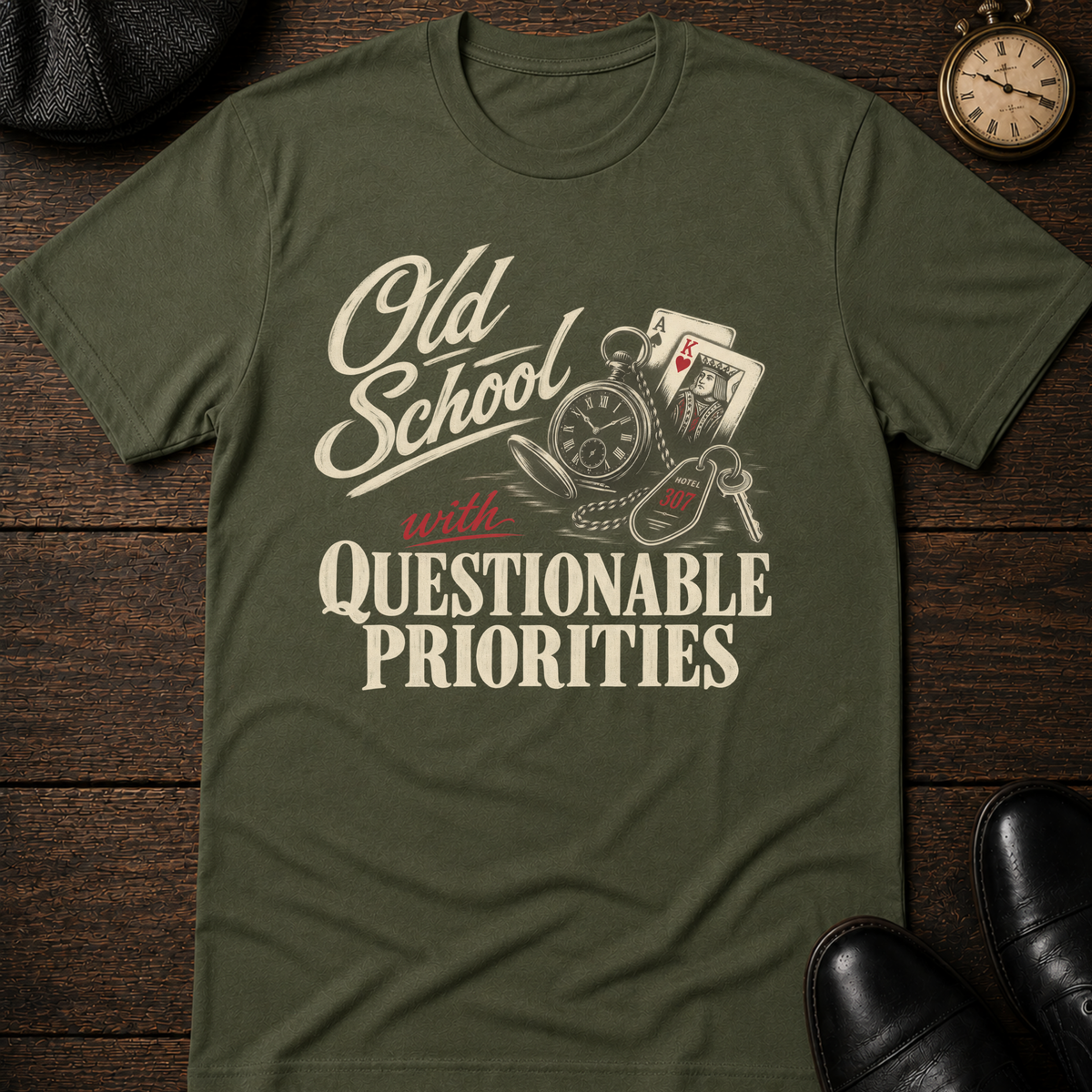 Questionable Priorities T-Shirt