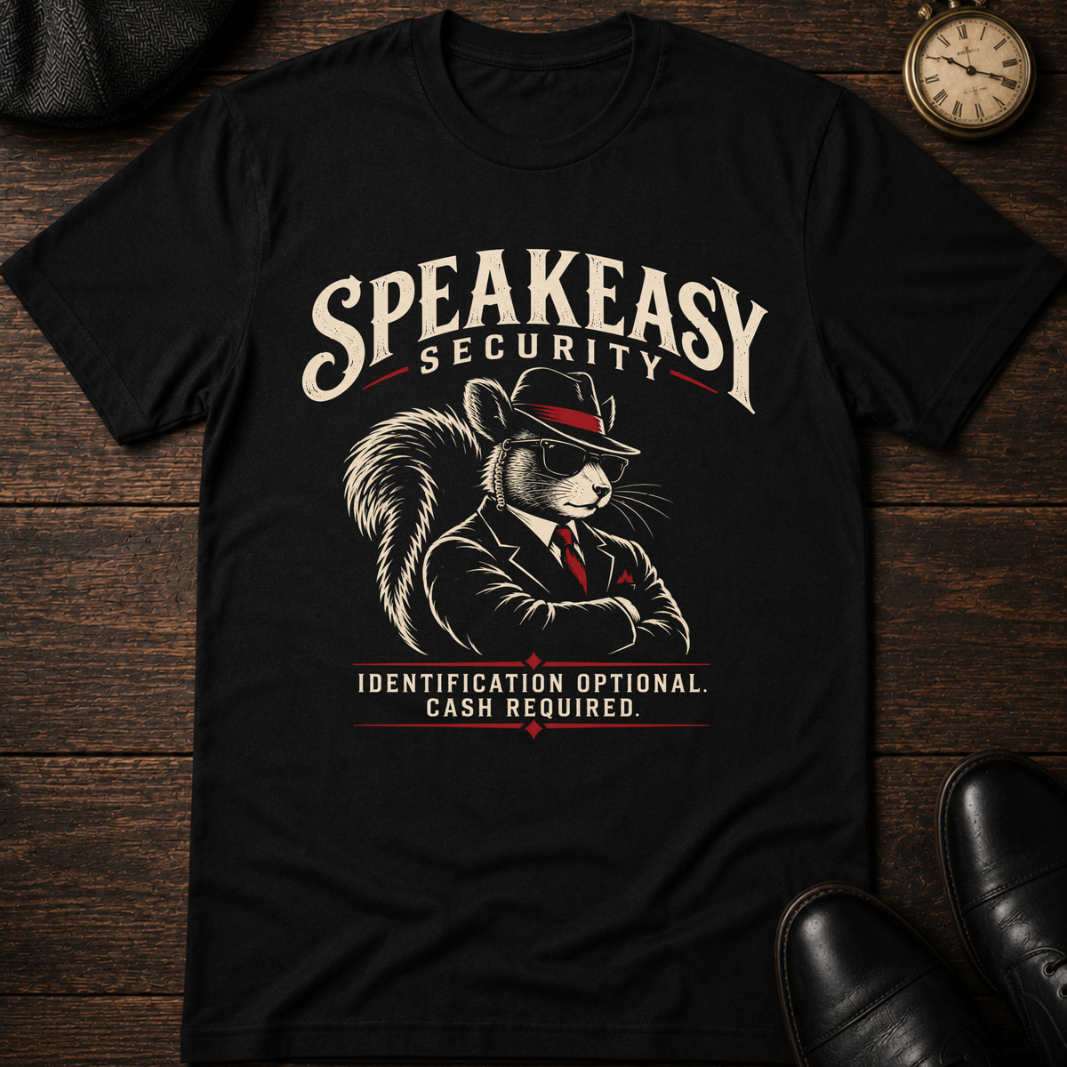 Speakeasy Security ID Optional T-Shirt
