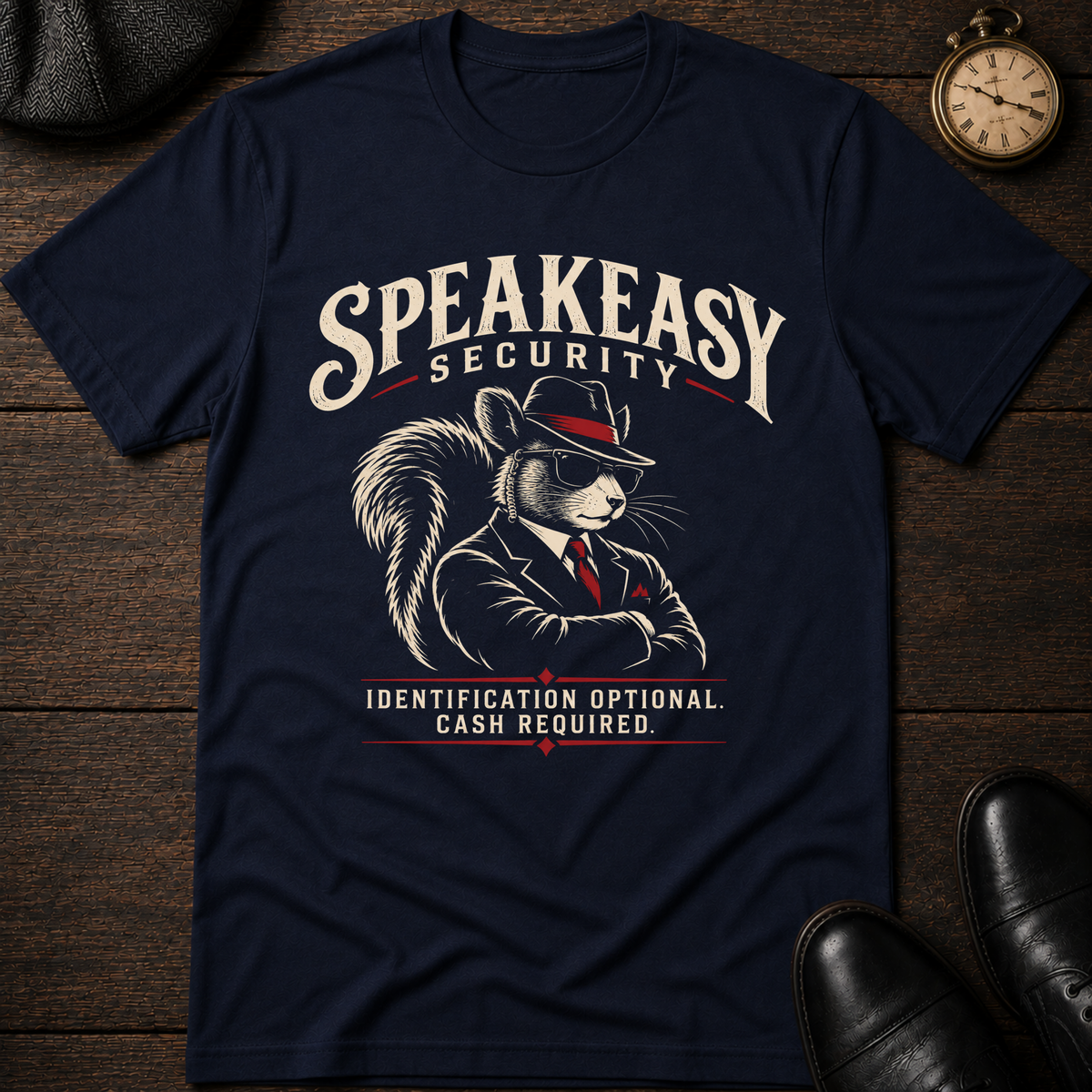 Speakeasy Security ID Optional T-Shirt