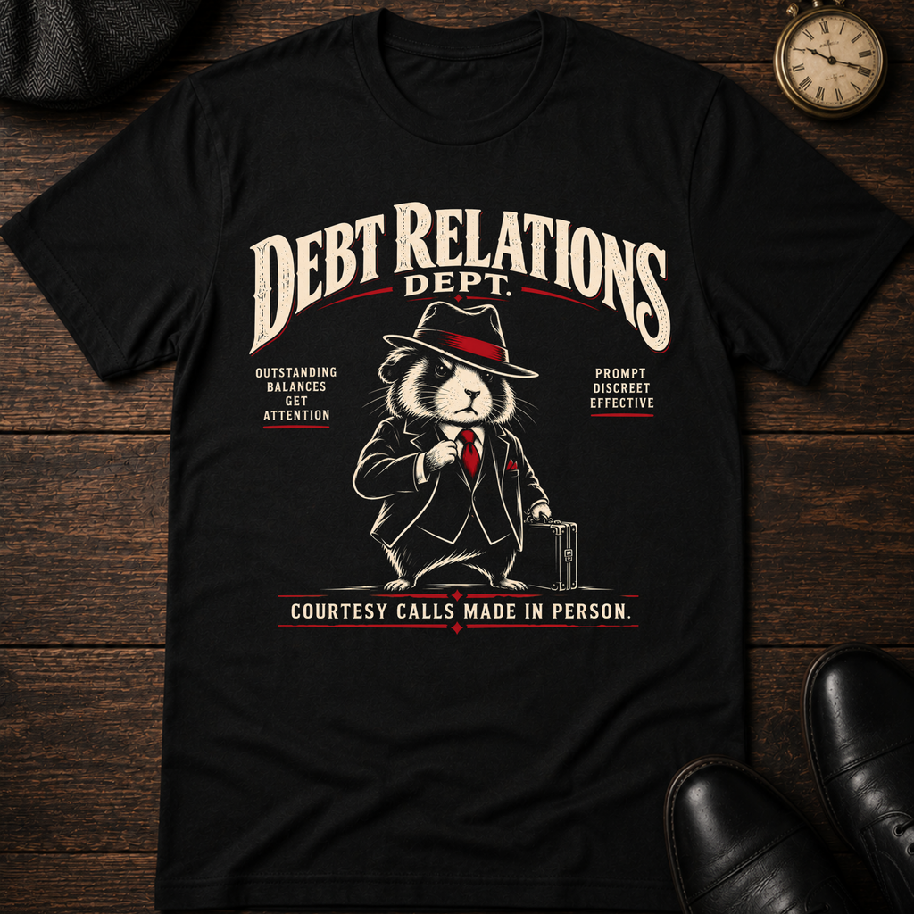 Debt Relations Dept T-Shirt