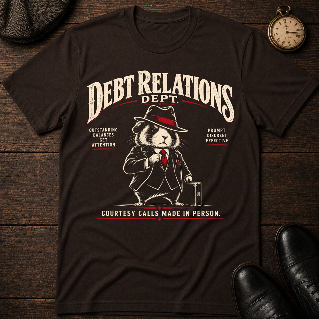 Debt Relations Dept T-Shirt