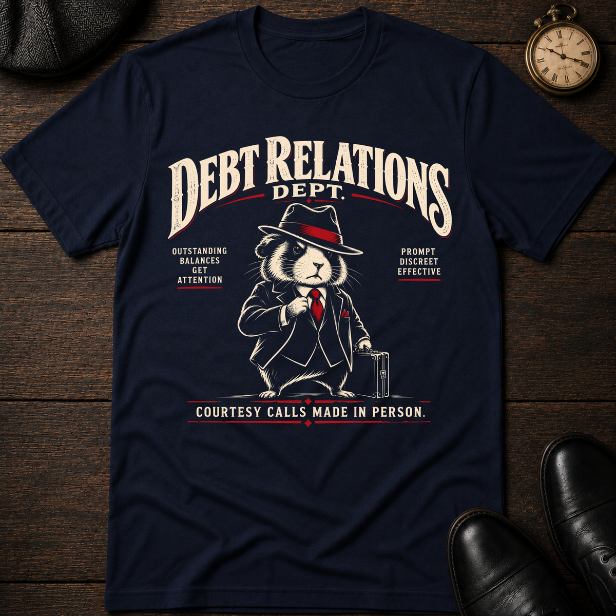 Debt Relations Dept T-Shirt