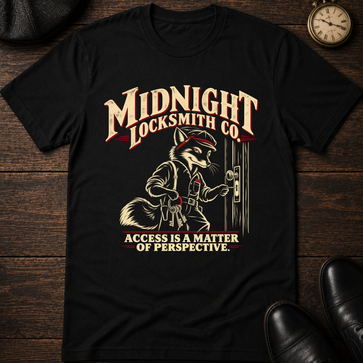 Midnight Locksmith Co T-Shirt
