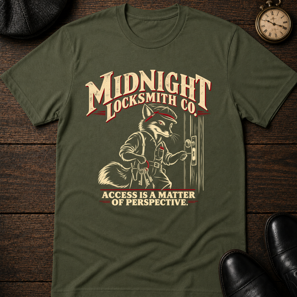 Midnight Locksmith Co T-Shirt