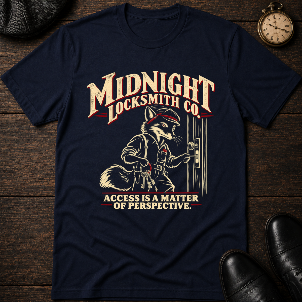 Midnight Locksmith Co T-Shirt