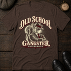 Old School Gangster T-Shirt — Comfort Colors Premium Graphic Tee