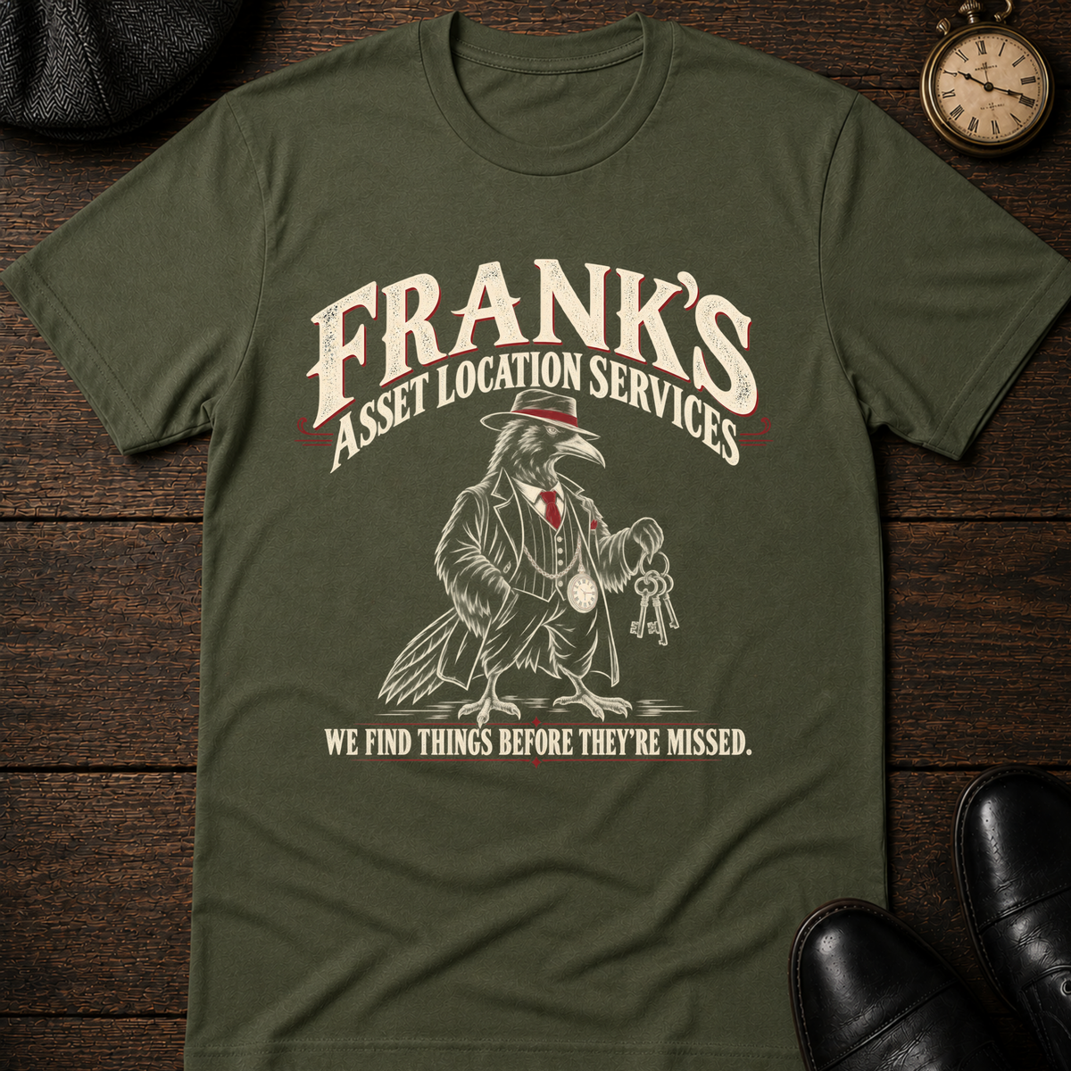 Franks Asset Location Services T-Shirt
