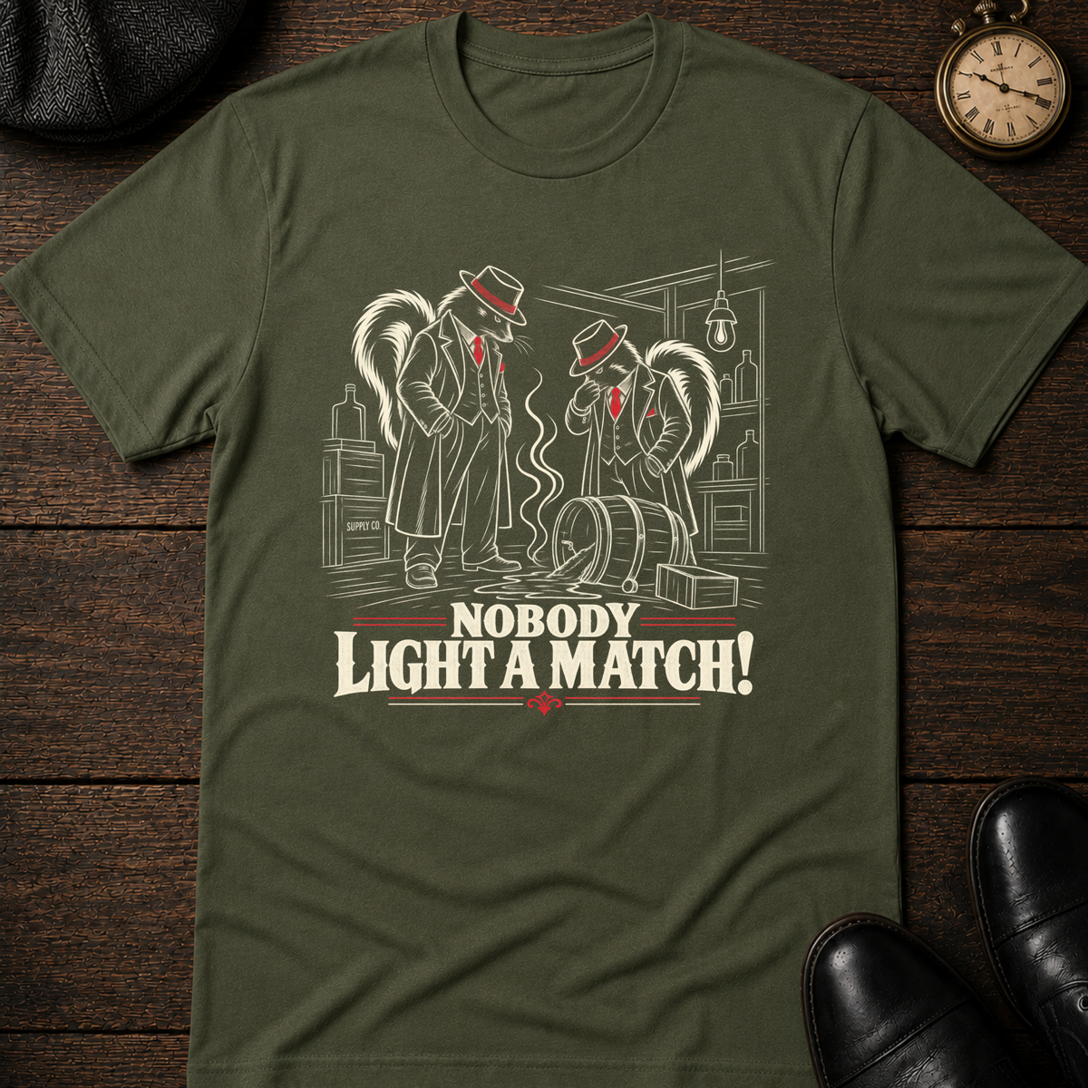 Nobody Light a Match! T-Shirt