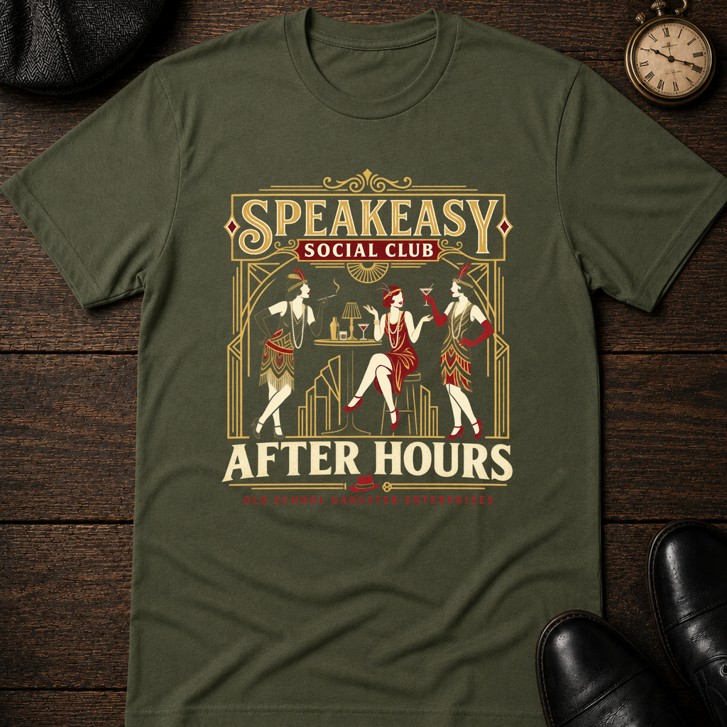 After Hours Speakeasy Social Club T-Shirt