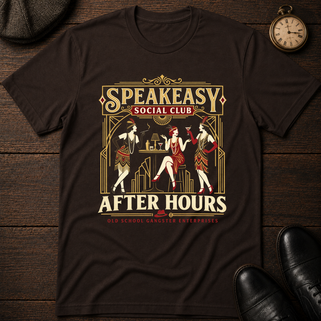 After Hours Speakeasy Social Club T-Shirt