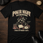 Poker Night Accounting T-Shirt