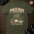 Poker Night Accounting T-Shirt