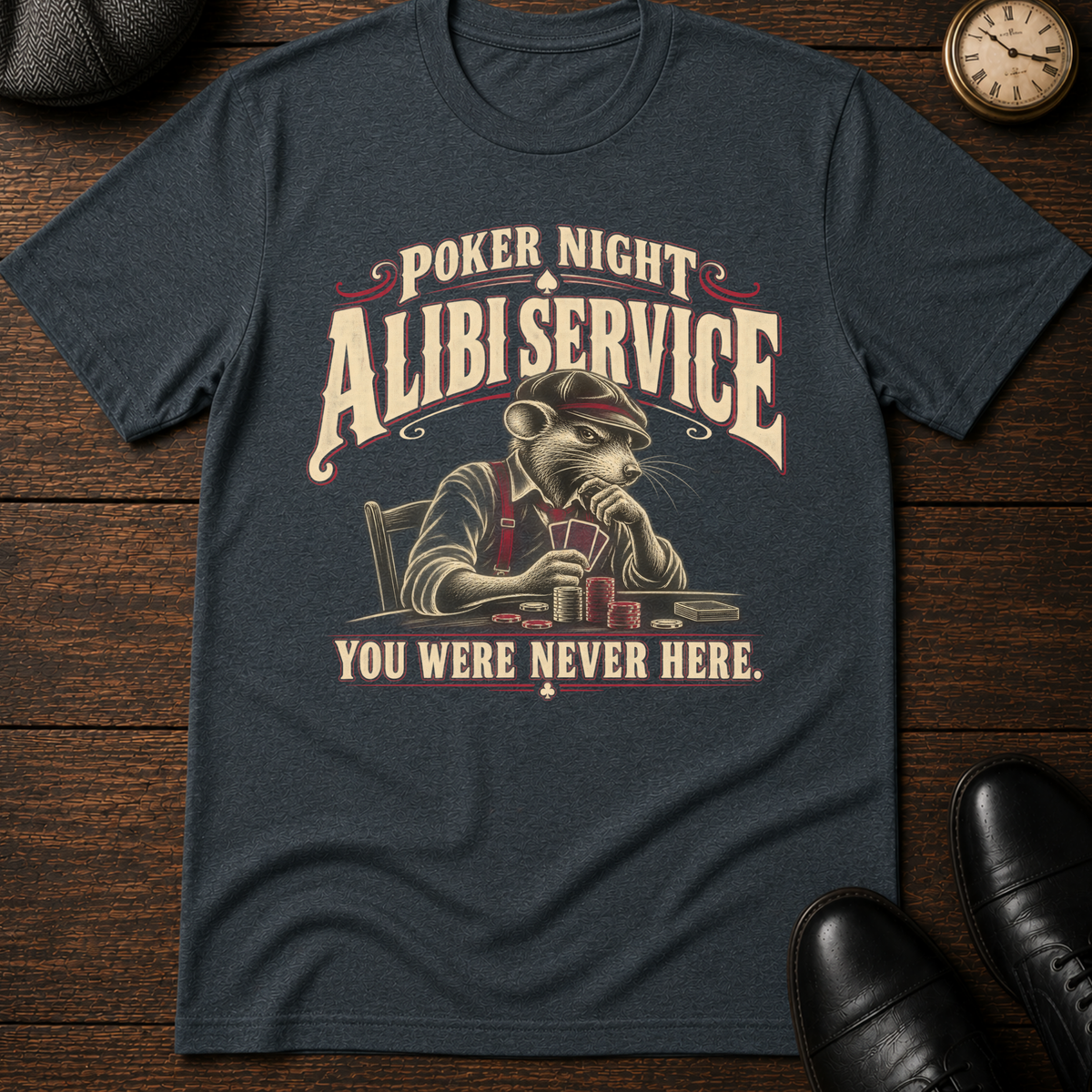 Poker Night Alibi Service T-Shirt