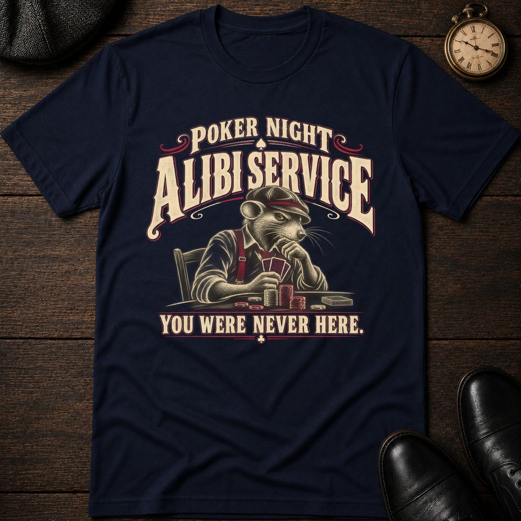 Poker Night Alibi Service T-Shirt