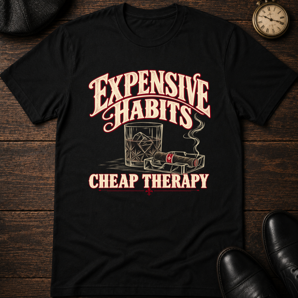 Expensive Habits Cheap Therapy T-Shirt
