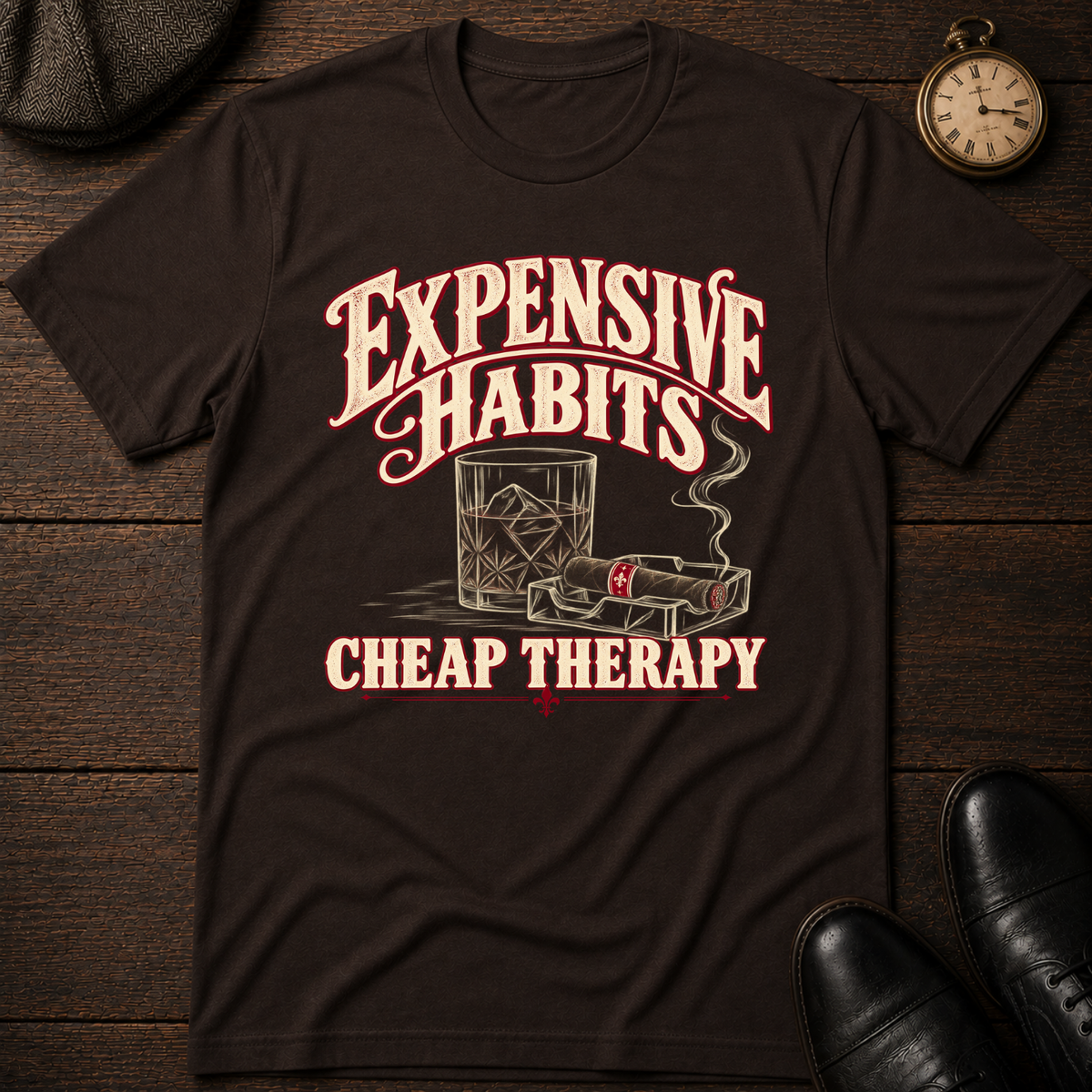 Expensive Habits Cheap Therapy T-Shirt