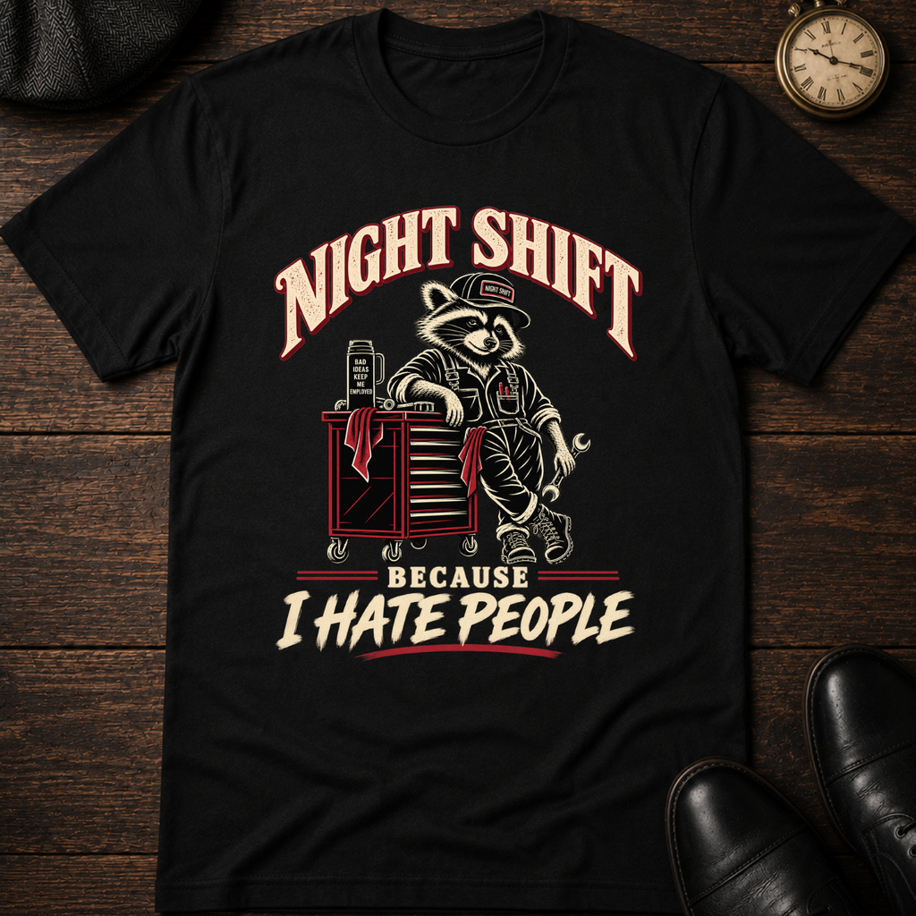 Night Shift Because T-Shirt