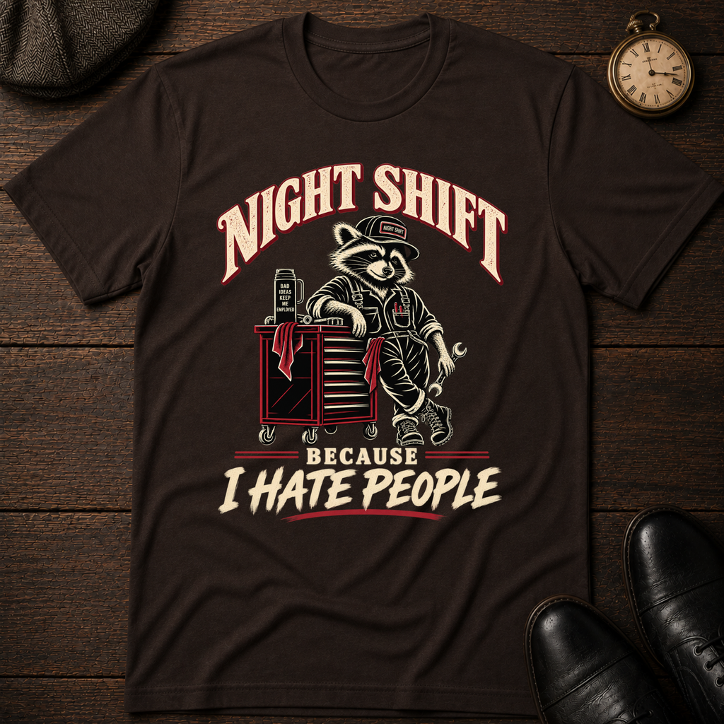Night Shift Because T-Shirt