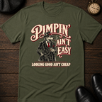 Pimpin Ain't Easy Wolf T-Shirt