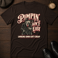 Pimpin Ain't Easy Wolf T-Shirt