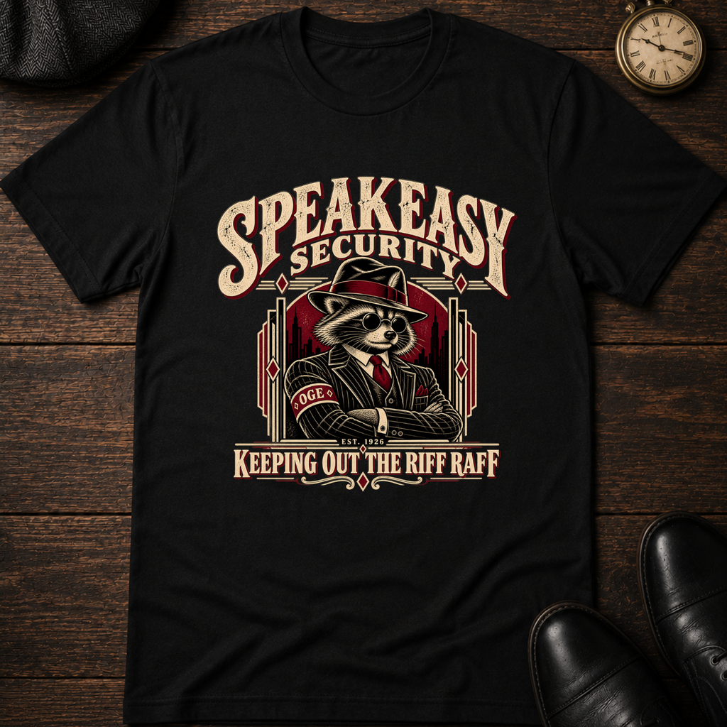 Raccoon Security T-Shirt