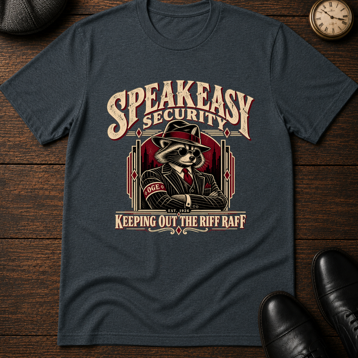 Raccoon Security T-Shirt