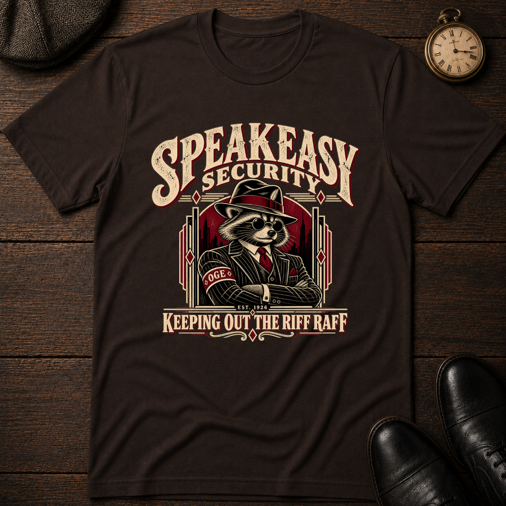 Raccoon Security T-Shirt