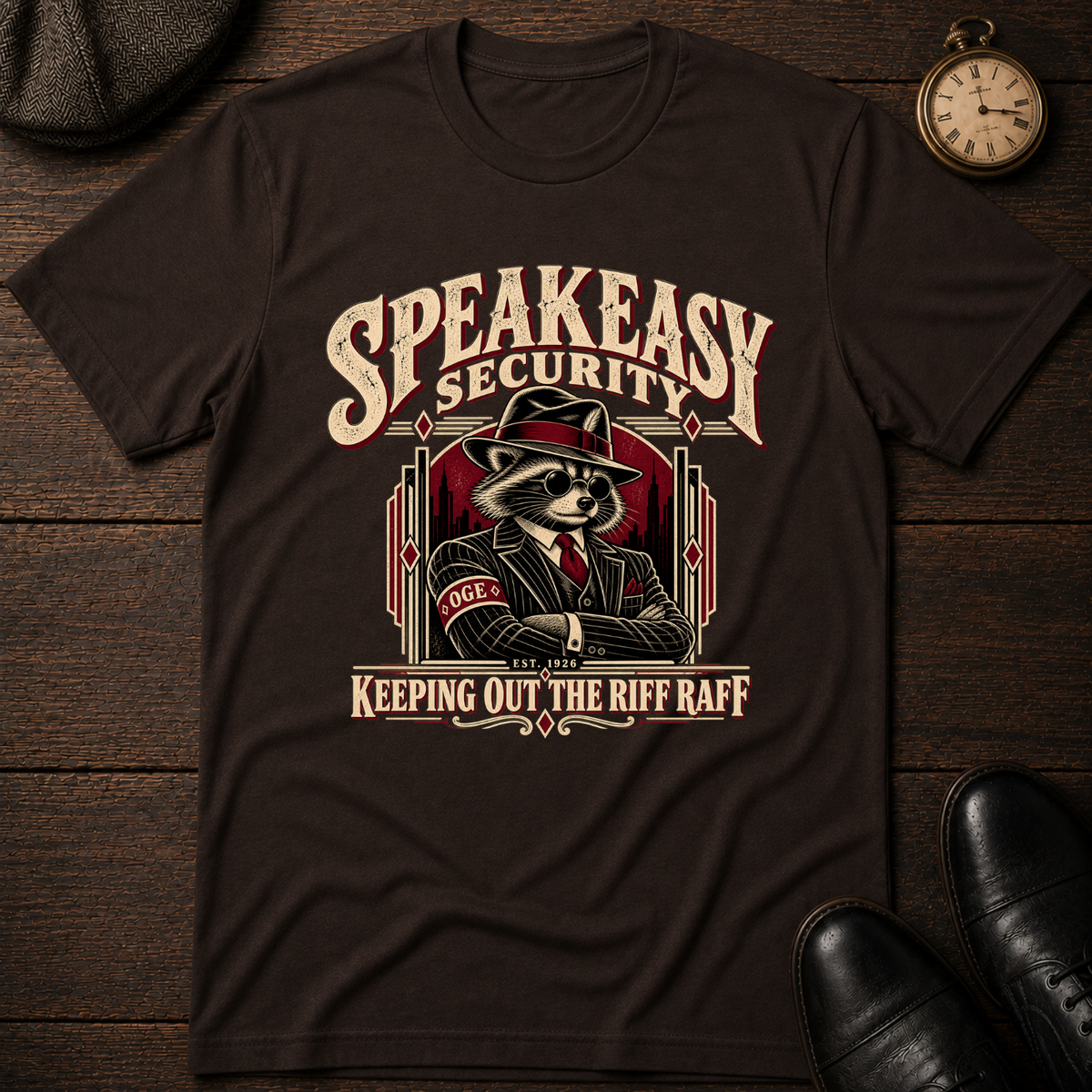 Raccoon Security T-Shirt