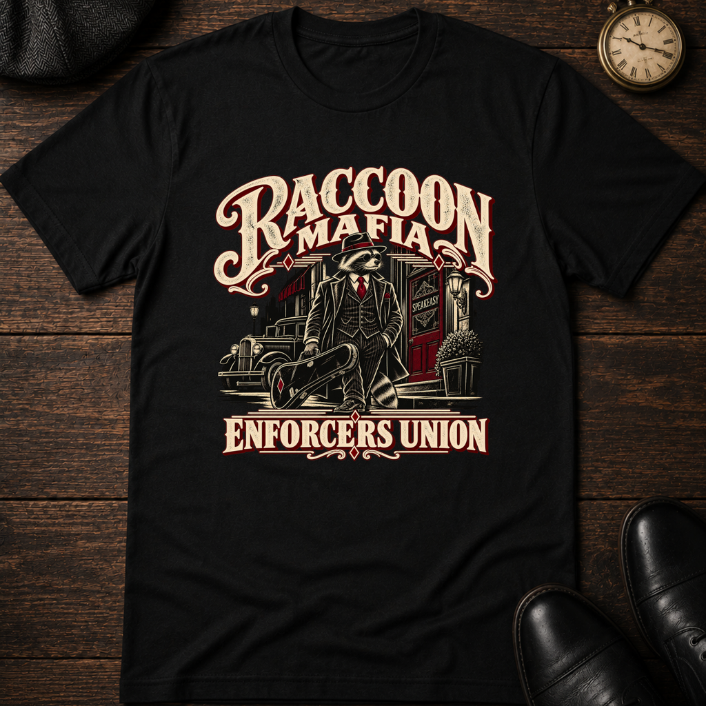 Raccoon Mafia Enforcers T-Shirt