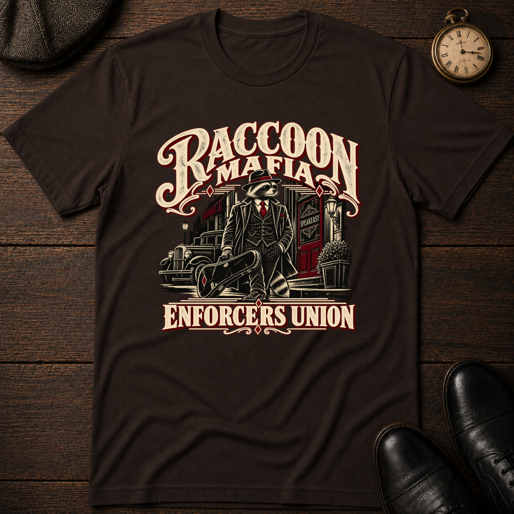 Raccoon Mafia Enforcers T-Shirt