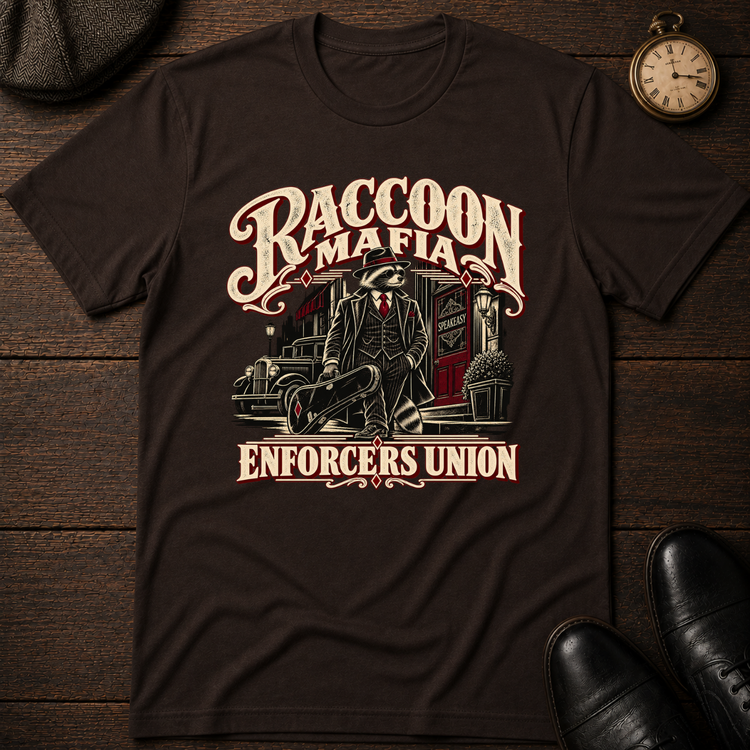 Raccoon Mafia Enforcers T-Shirt